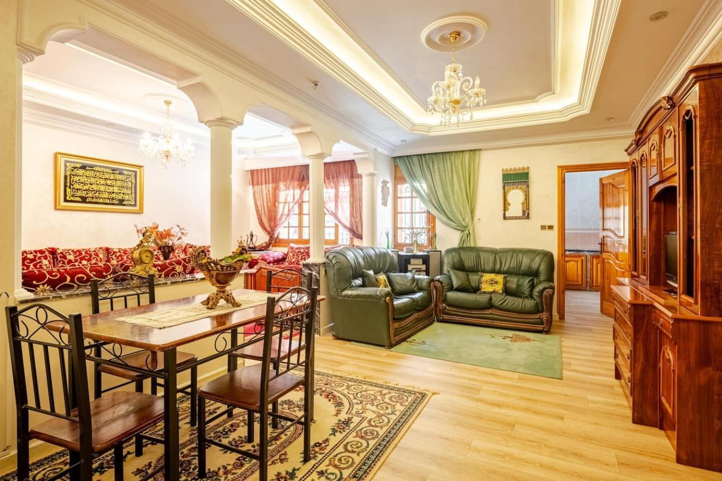 Rabat-Sale Big Apartment With Parking Near Airport Ngoại thất bức ảnh